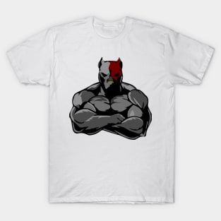 Angry Muscular Dog T-Shirt